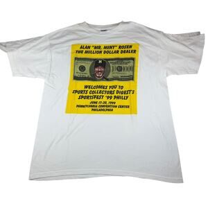 Vintage 1999 Alan Mr. Mint Rosen Sportsfest Tee XL